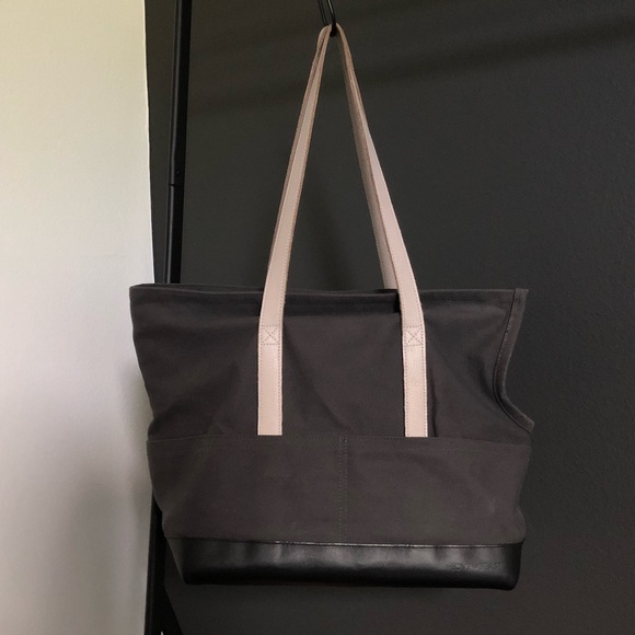 Lovethybeast Other Lovethybeast Leather Canvas Pet Tote Medium Poshmark